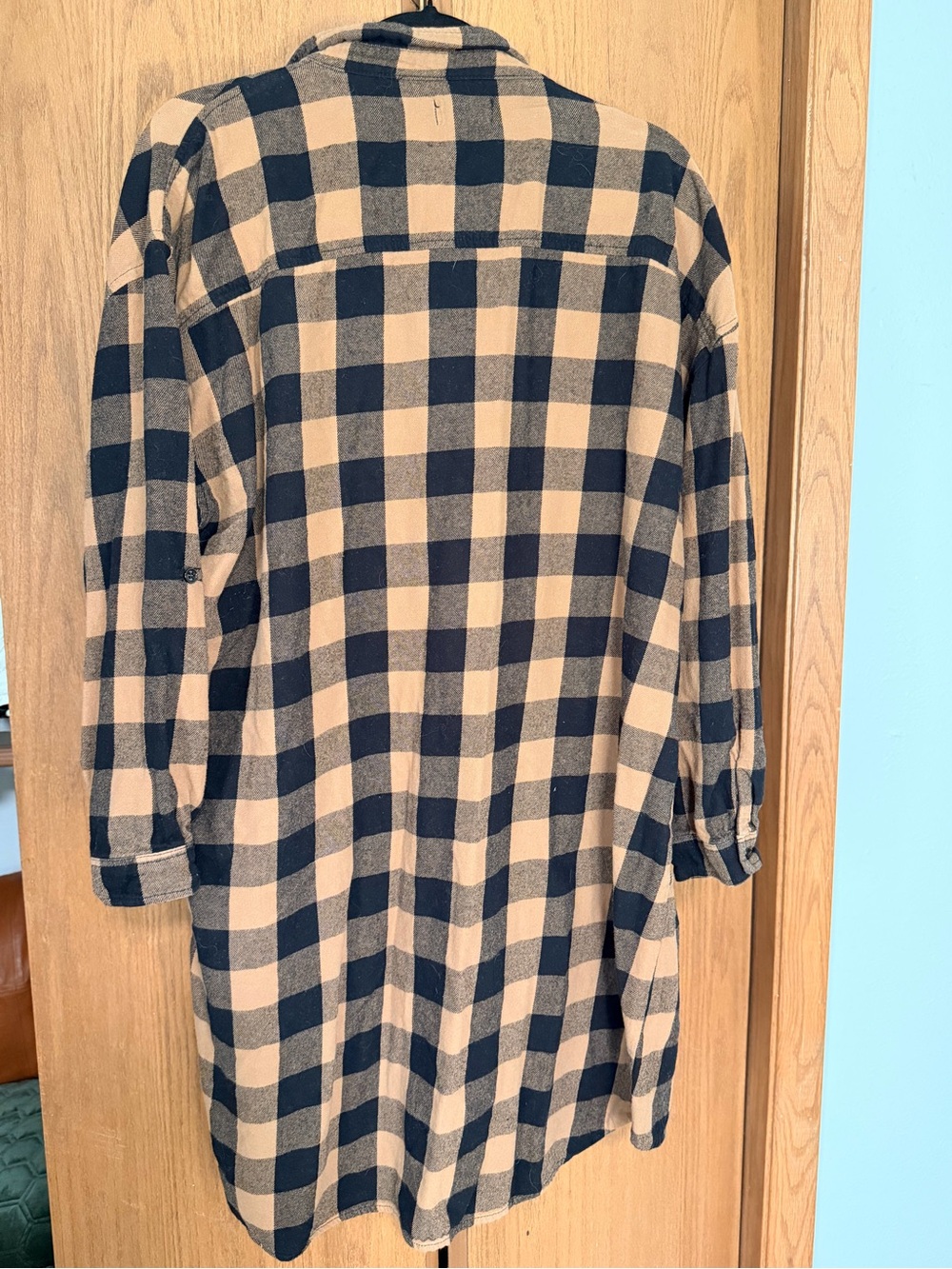 Risen Black and Tan Plaid Button-Down Shirt - Picture 5 of 7